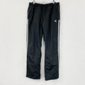 adidas　アディダス　ピステパンツ/ウィンドパンツ　トラックパンツ　黒　ブラック　Lサイズ　古着