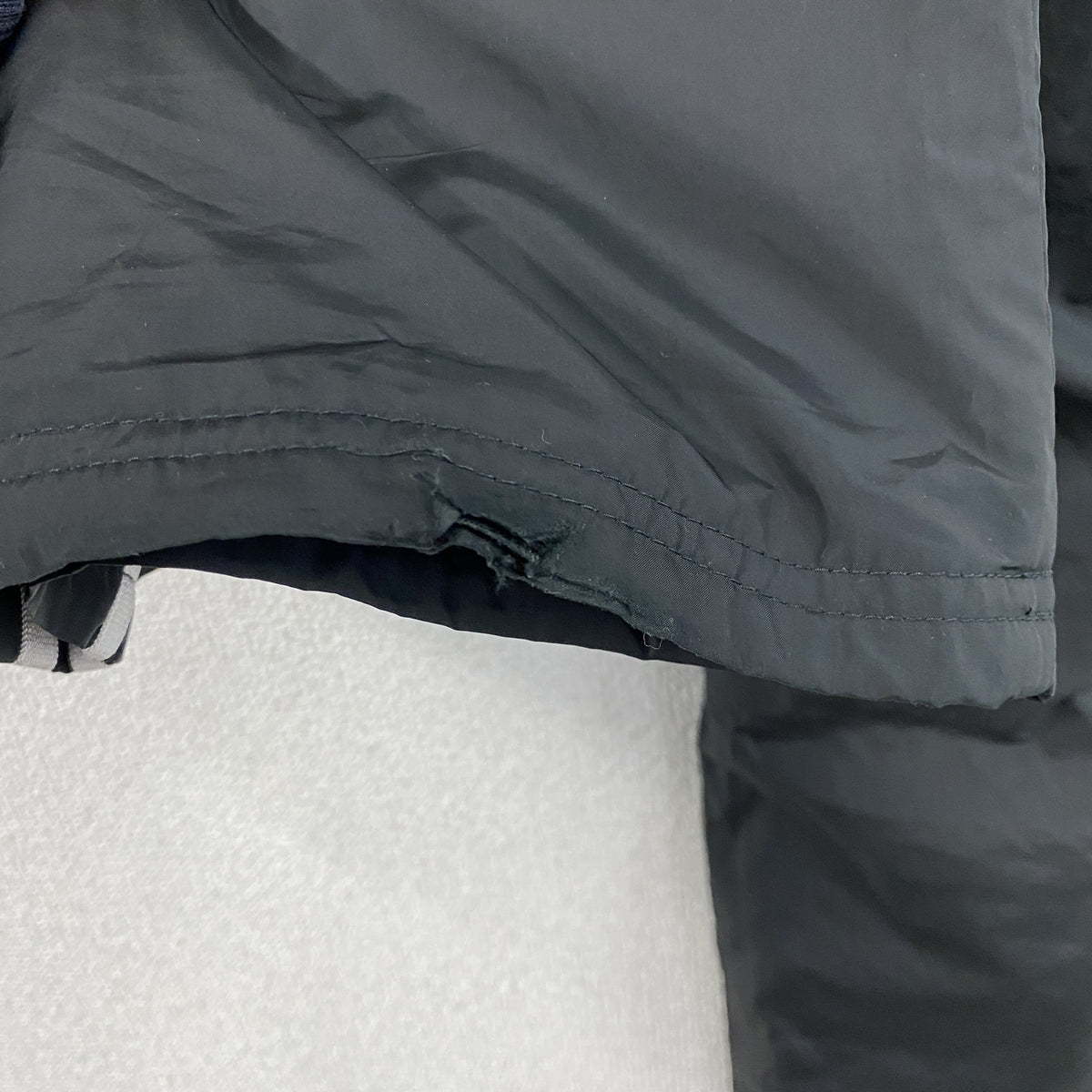 adidas　アディダス　ピステパンツ/ウィンドパンツ　トラックパンツ　黒　ブラック　Lサイズ　古着
