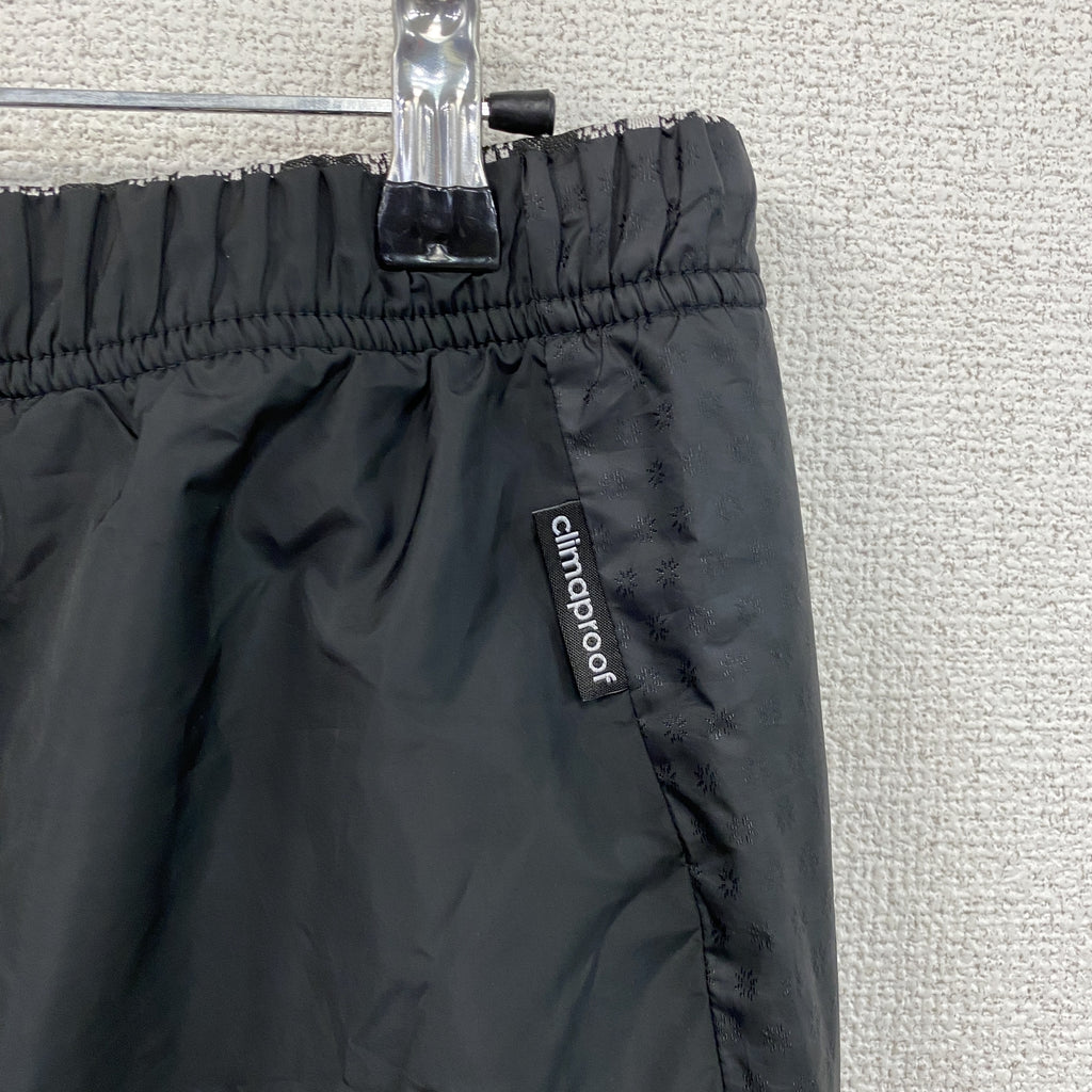 adidas　アディダス　ピステパンツ/ウィンドパンツ　トラックパンツ　黒　ブラック　Lサイズ　古着