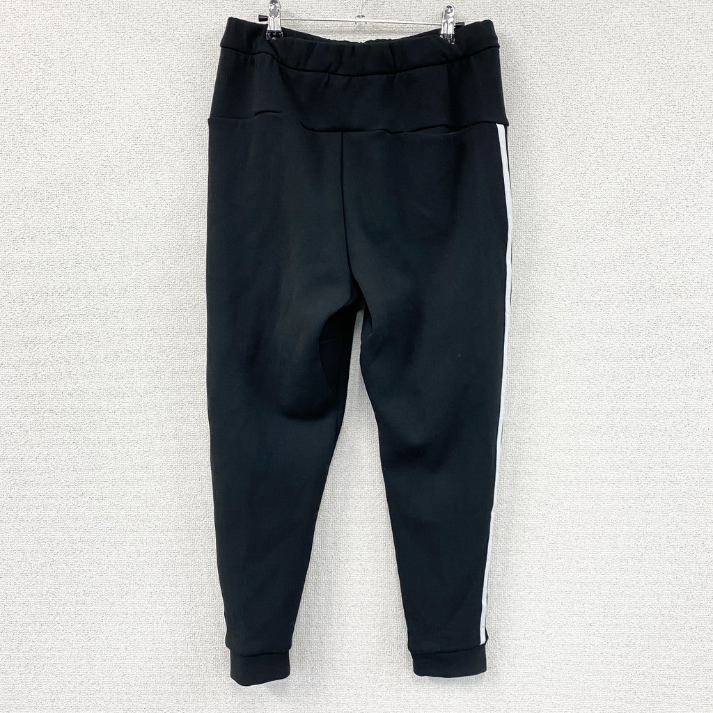 adidas　アディダス　スウェットパンツ　トラックパンツ　黒　ブラック　Mサイズ　古着