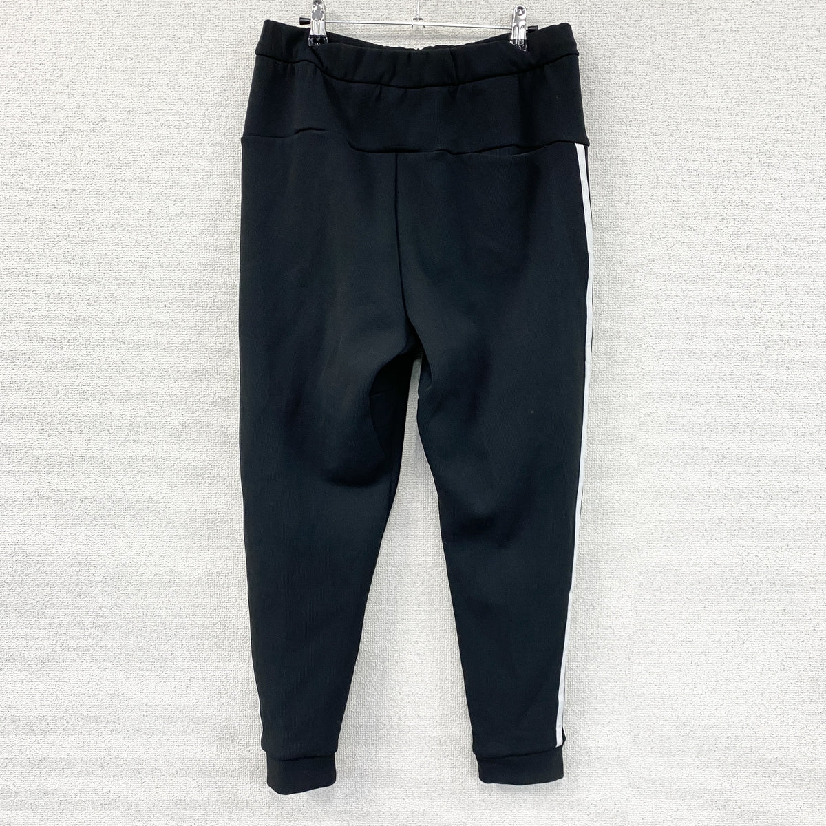 adidas　アディダス　スウェットパンツ　トラックパンツ　黒　ブラック　Mサイズ　古着