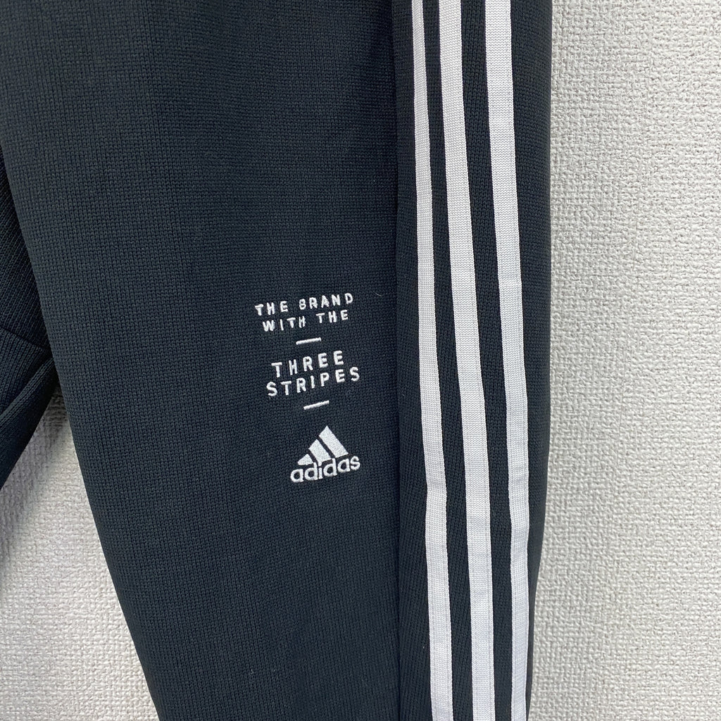 adidas　アディダス　スウェットパンツ　トラックパンツ　黒　ブラック　Mサイズ　古着