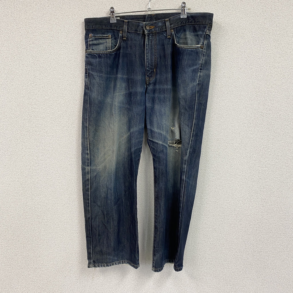 EDWIN　エドウィン　404　デニムパンツ/ジーンズ　ジップフライ　インディゴ　W36サイズ　古着