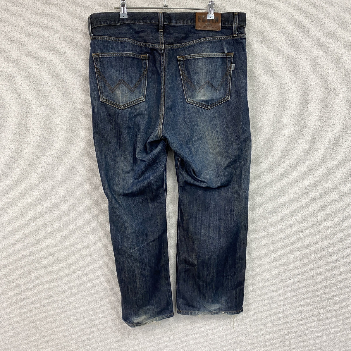 EDWIN　エドウィン　404　デニムパンツ/ジーンズ　ジップフライ　インディゴ　W36サイズ　古着