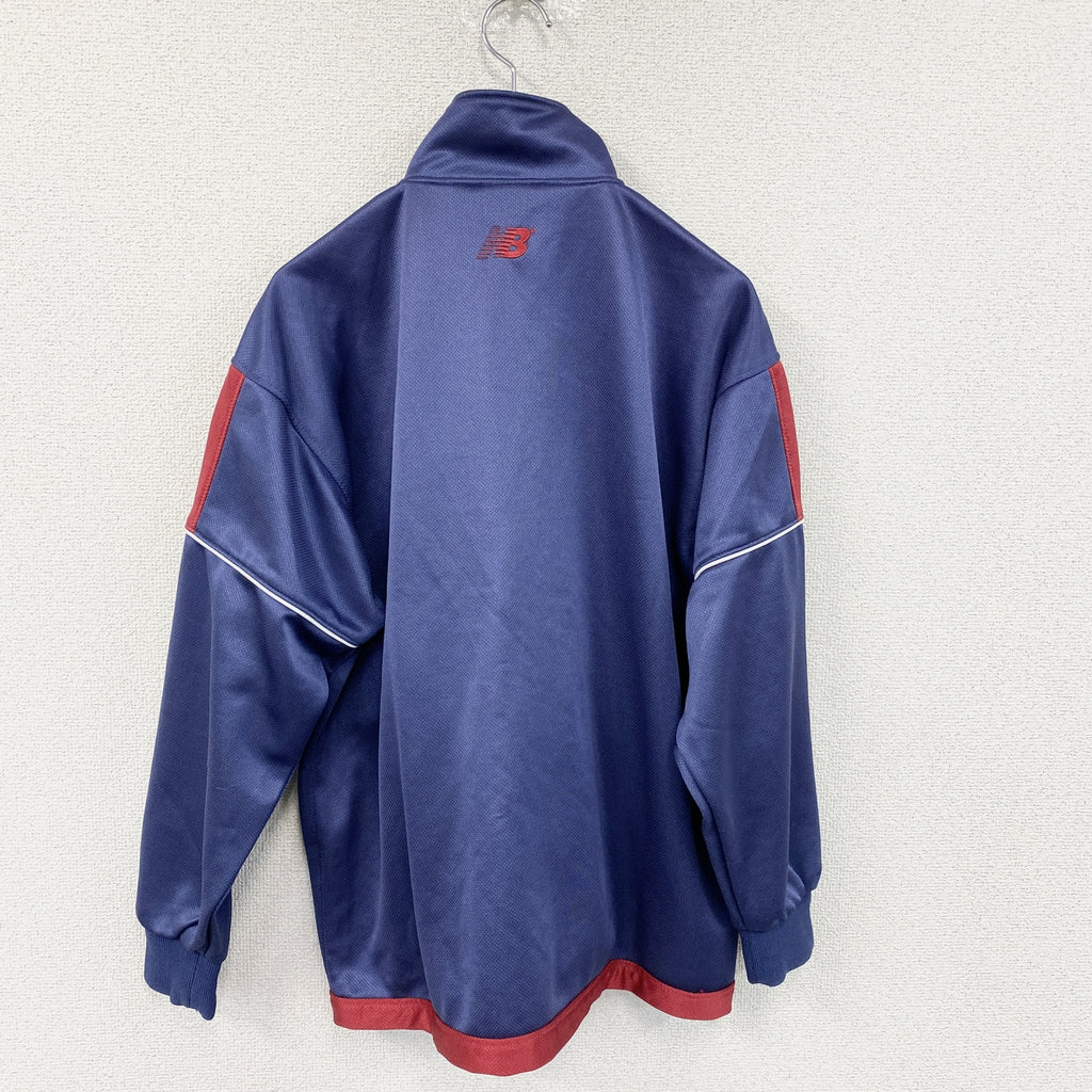 new balance　ニューバランス　トラックジャケット/ジャージ　紺　ネイビー　Mサイズ　古着