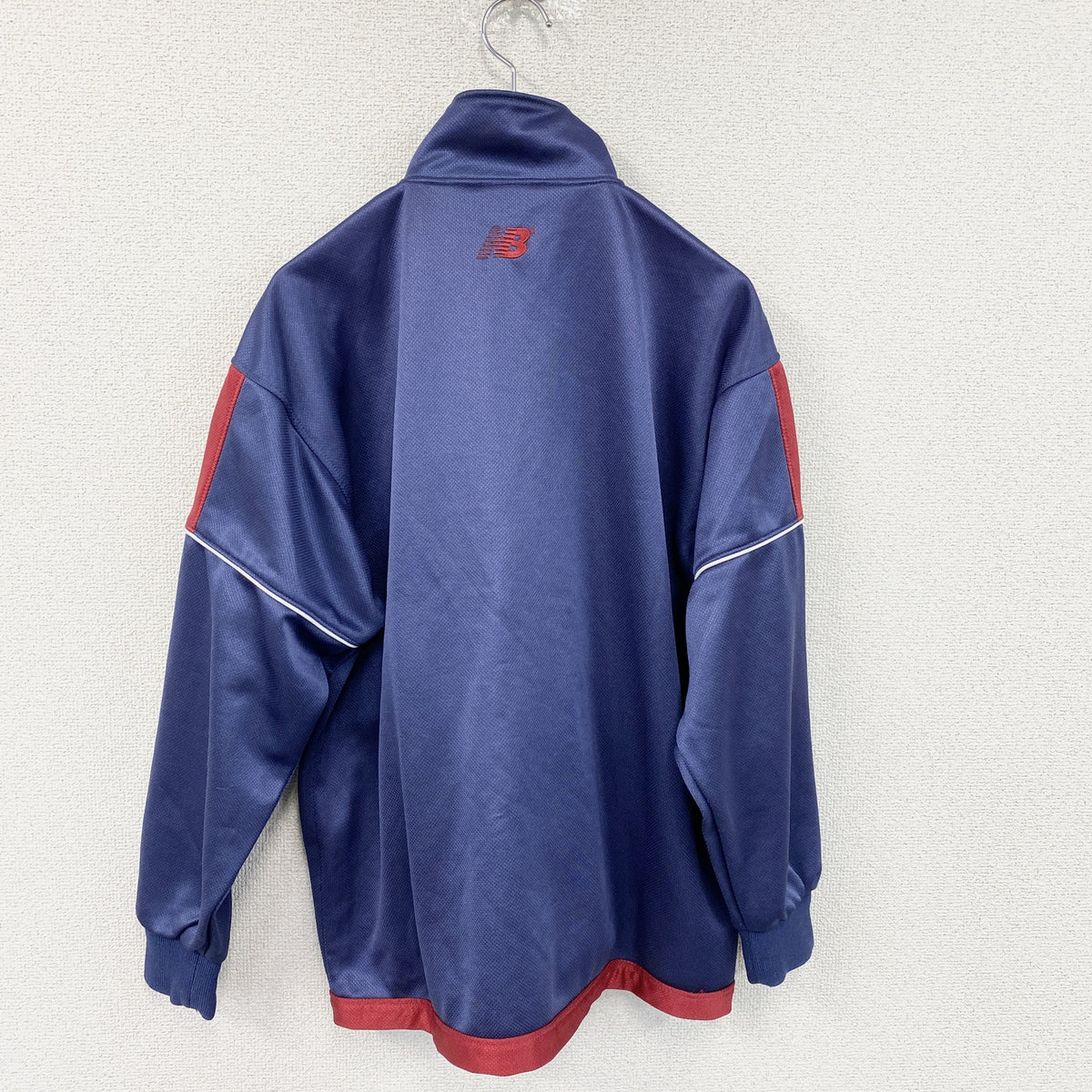 new balance　ニューバランス　トラックジャケット/ジャージ　紺　ネイビー　Mサイズ　古着