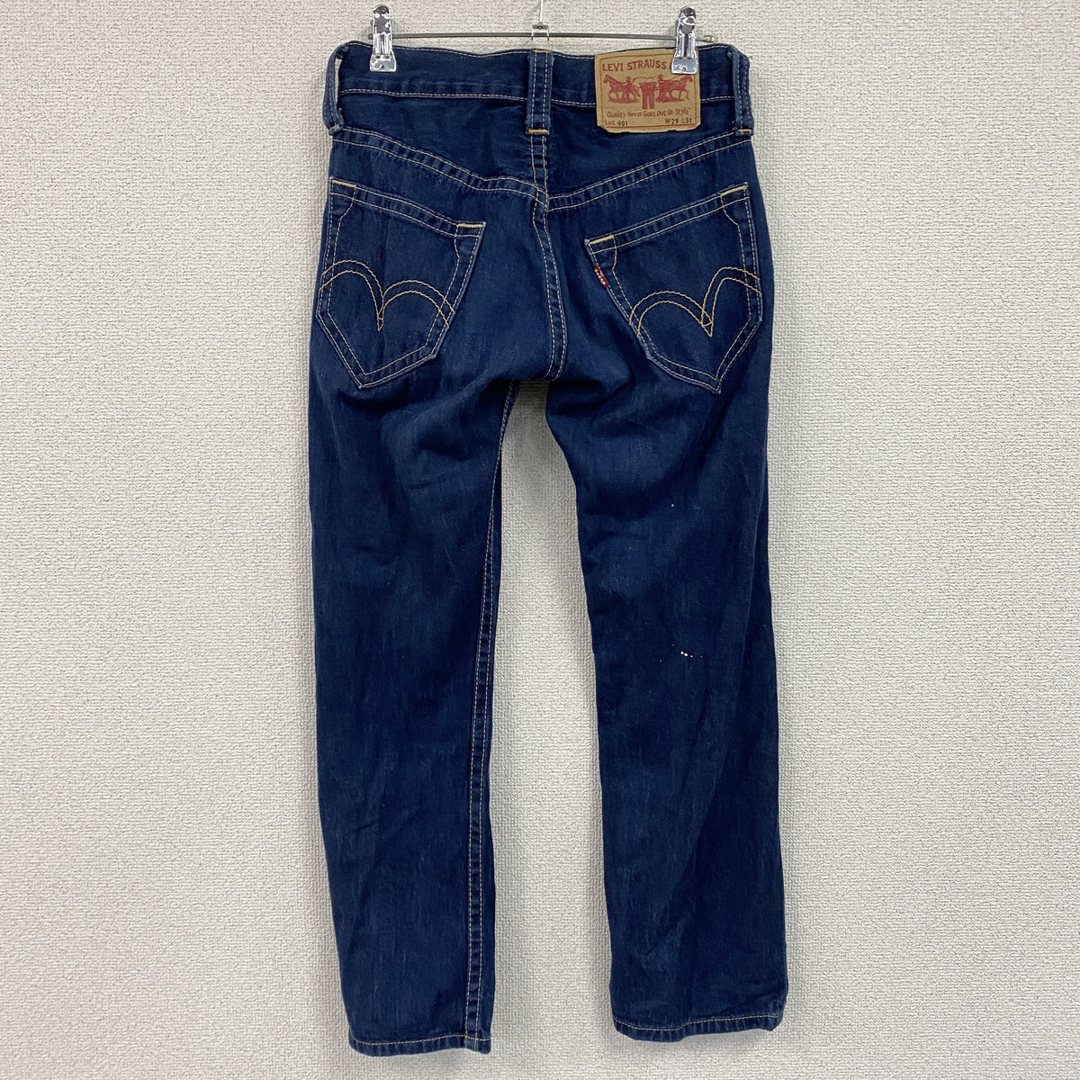 Levi's　リーバイス　デニムパンツ/ジーンズ　ボタンフライ　インディゴ　W29サイズ　古着