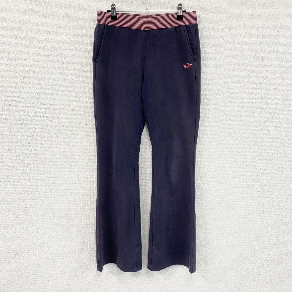 NIKE　ナイキ　ジャージ　スウェットフレアパンツ　紺　ネイビー　Mサイズ　古着