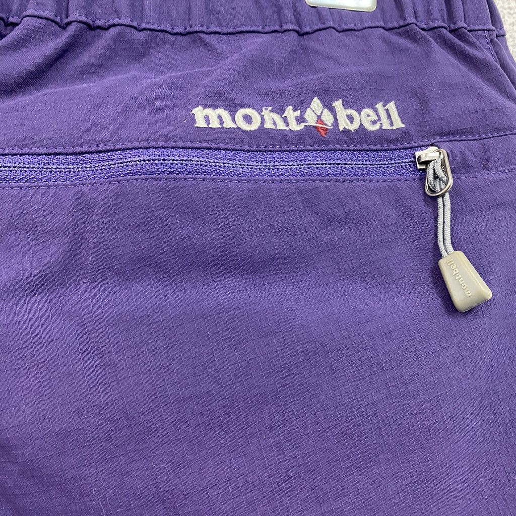 Mont-bell　モンベル　ストレッチパンツ　アウトドアパンツ　紫　パープル　古着