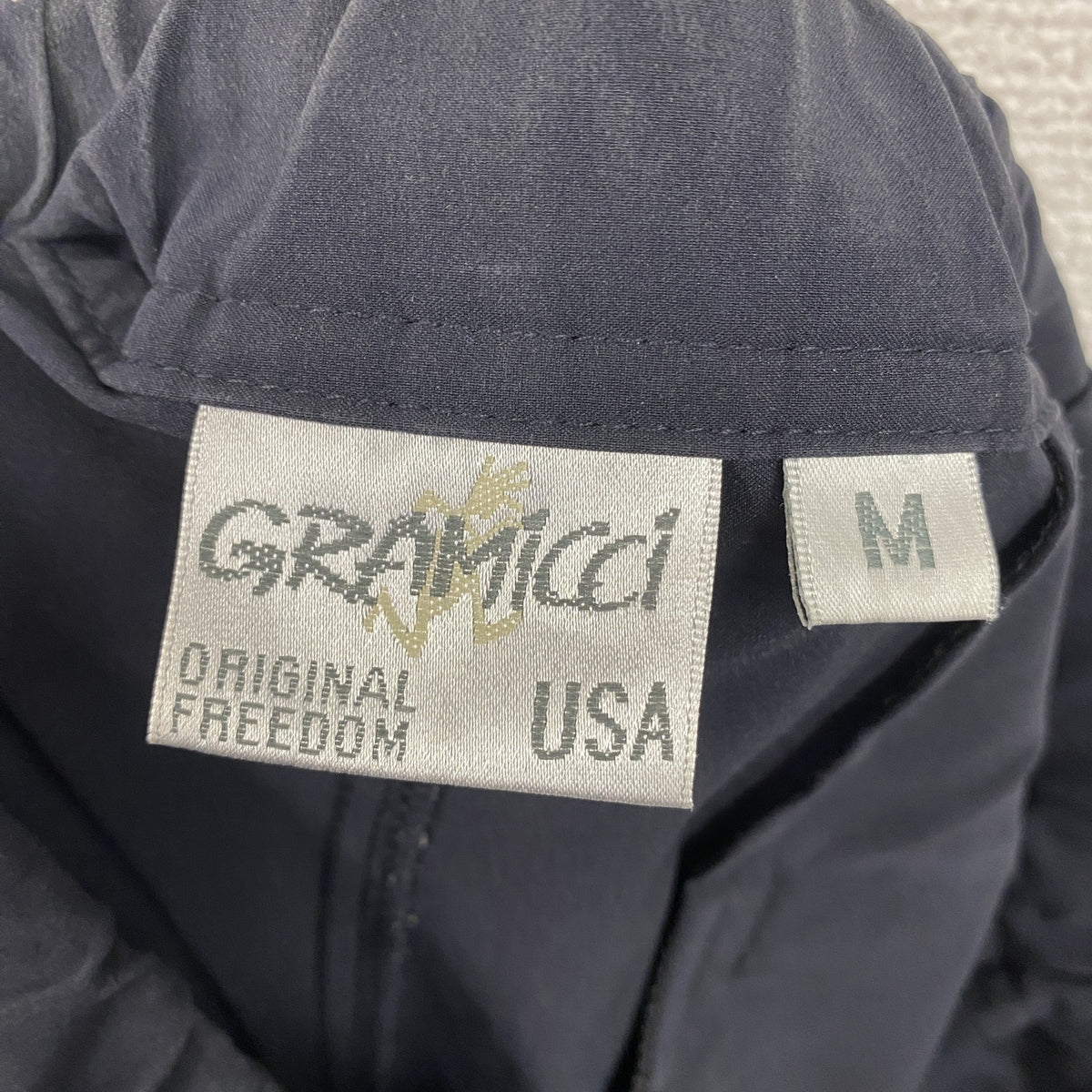 GRAMICCI　グラミチ　イージーパンツ/マウンテンパンツ　紺　ネイビー　Mサイズ　古着
