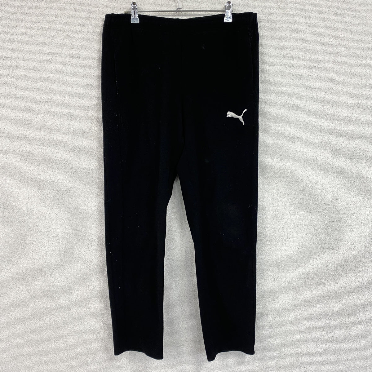 PUMA　プーマ　スウェットパンツ　トラックパンツ　黒　ブラック　XLサイズ　古着