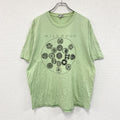 Lee　リー　半袖プリントTシャツ　黄緑　ライトグリーン　古着