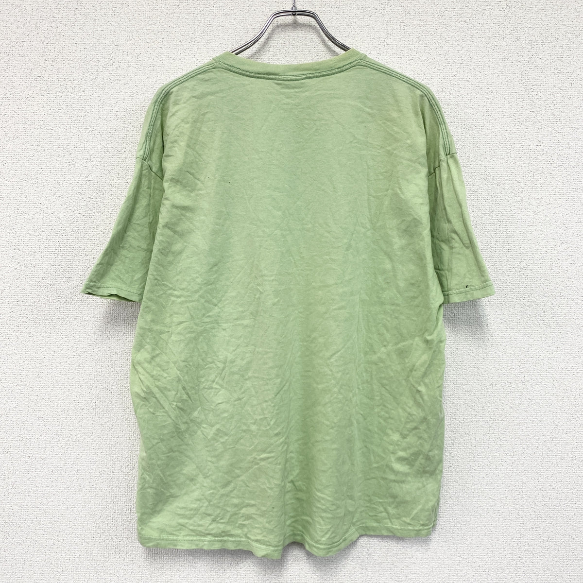Lee　リー　半袖プリントTシャツ　黄緑　ライトグリーン　古着