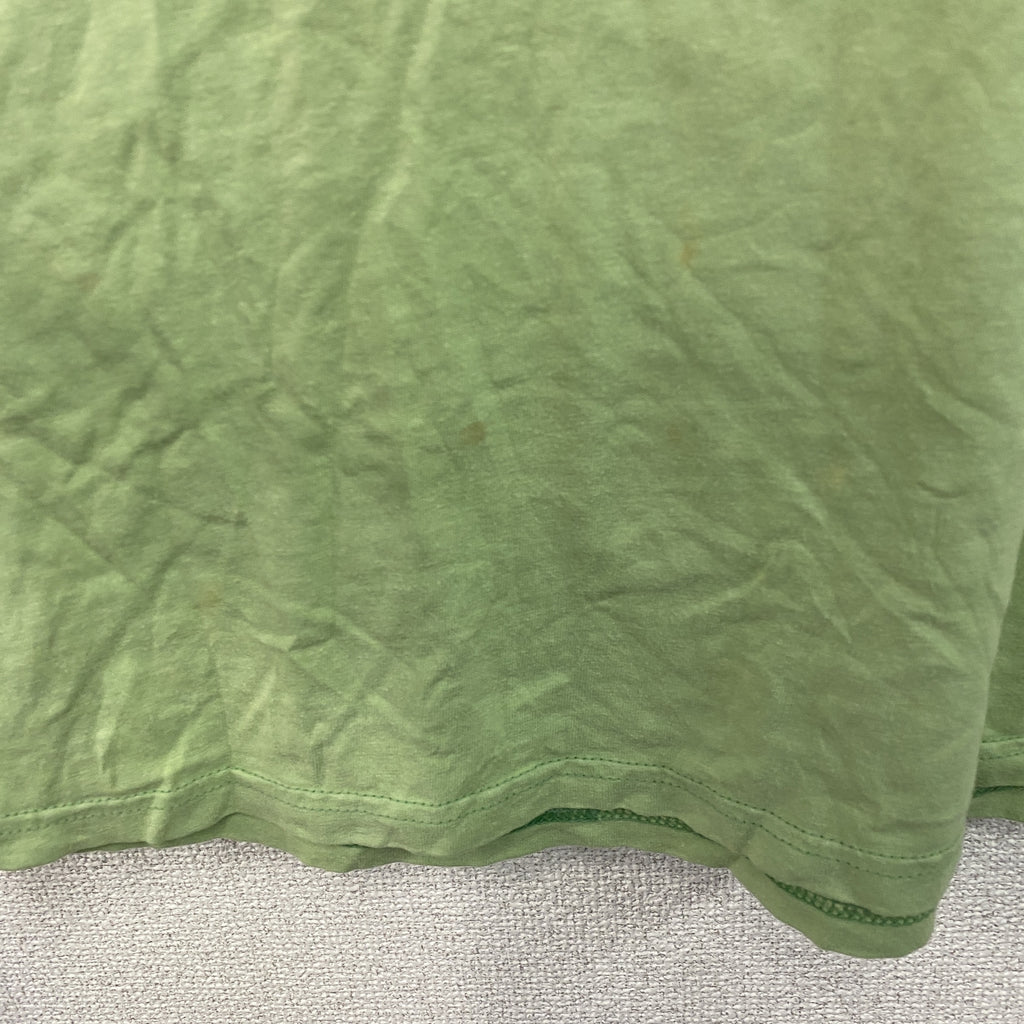 Lee　リー　半袖プリントTシャツ　黄緑　ライトグリーン　古着
