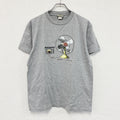 MANGA STREET CLOTHING　半袖プリントTシャツ　グレー　Mサイズ　古着