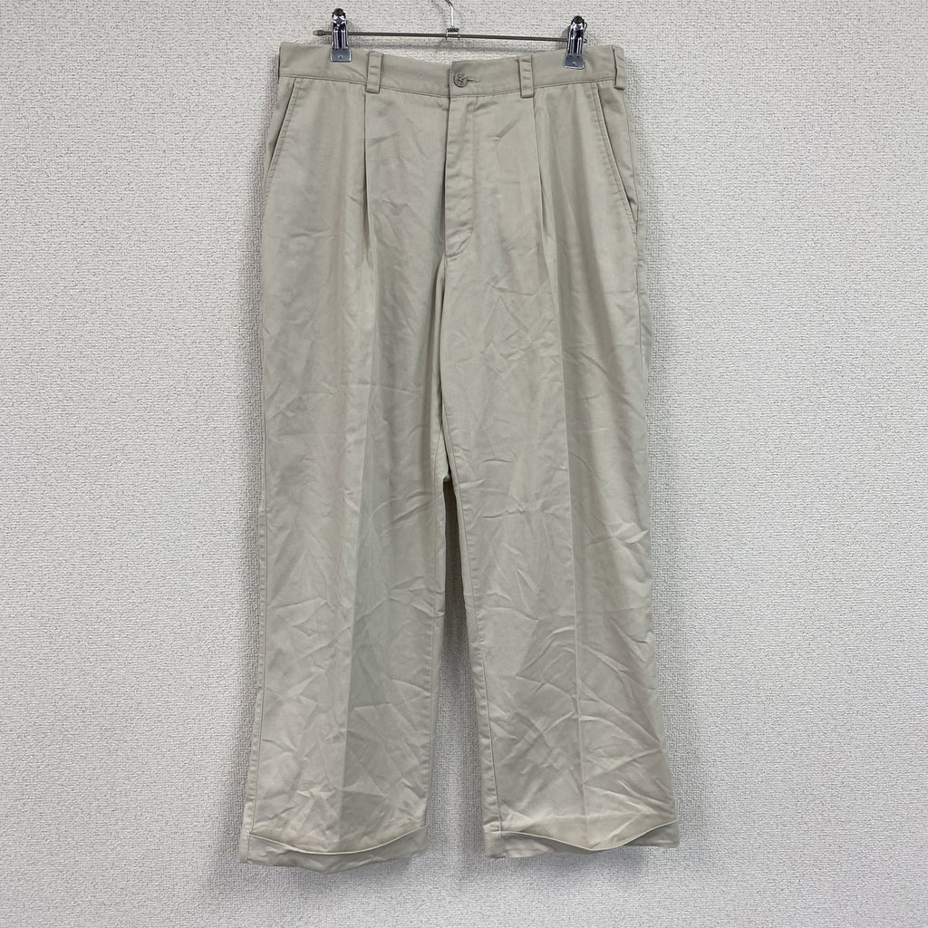 NIKE　ナイキ　チノパンツ　ジップフライ　ベージュ　80‐95サイズ　古着