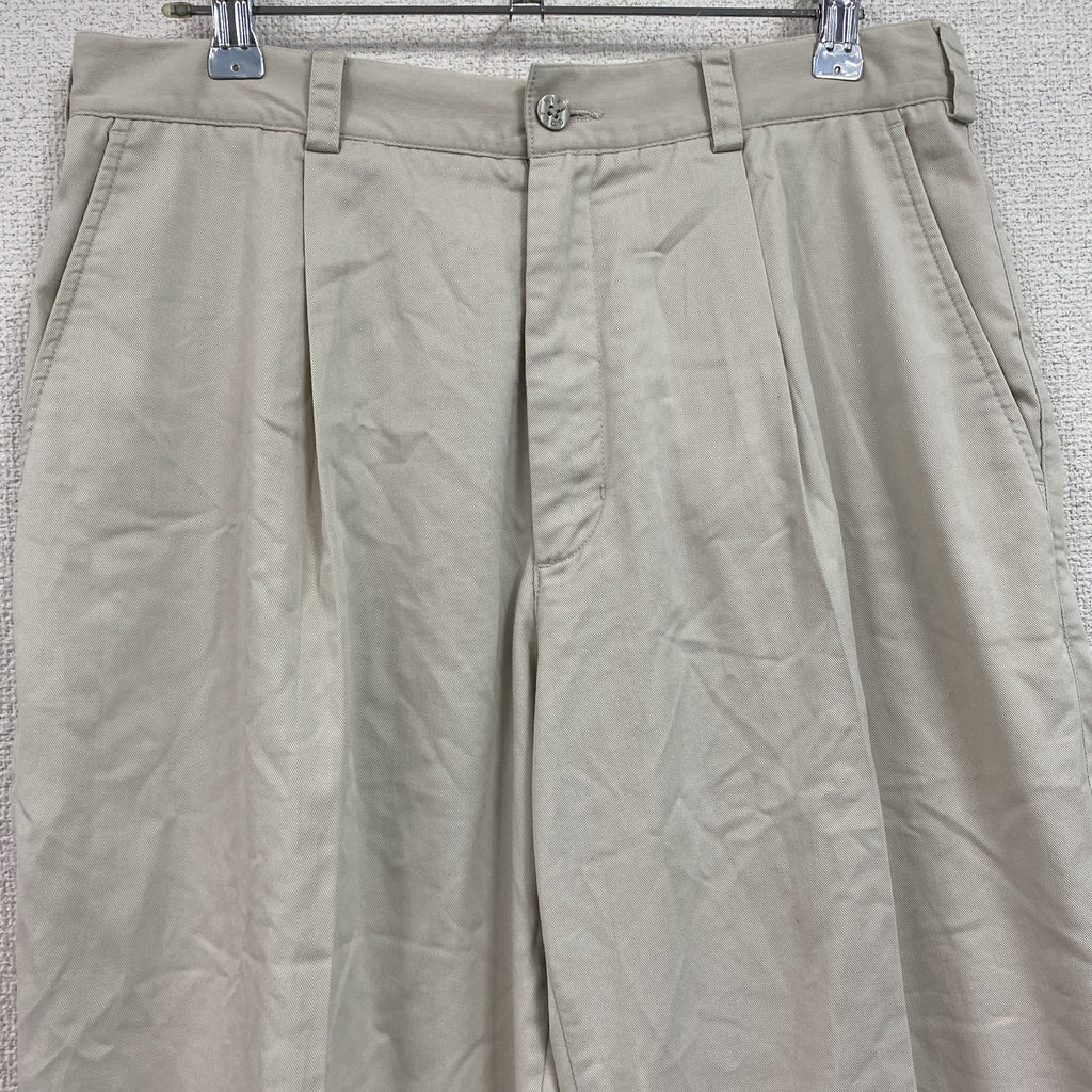 NIKE　ナイキ　チノパンツ　ジップフライ　ベージュ　80‐95サイズ　古着