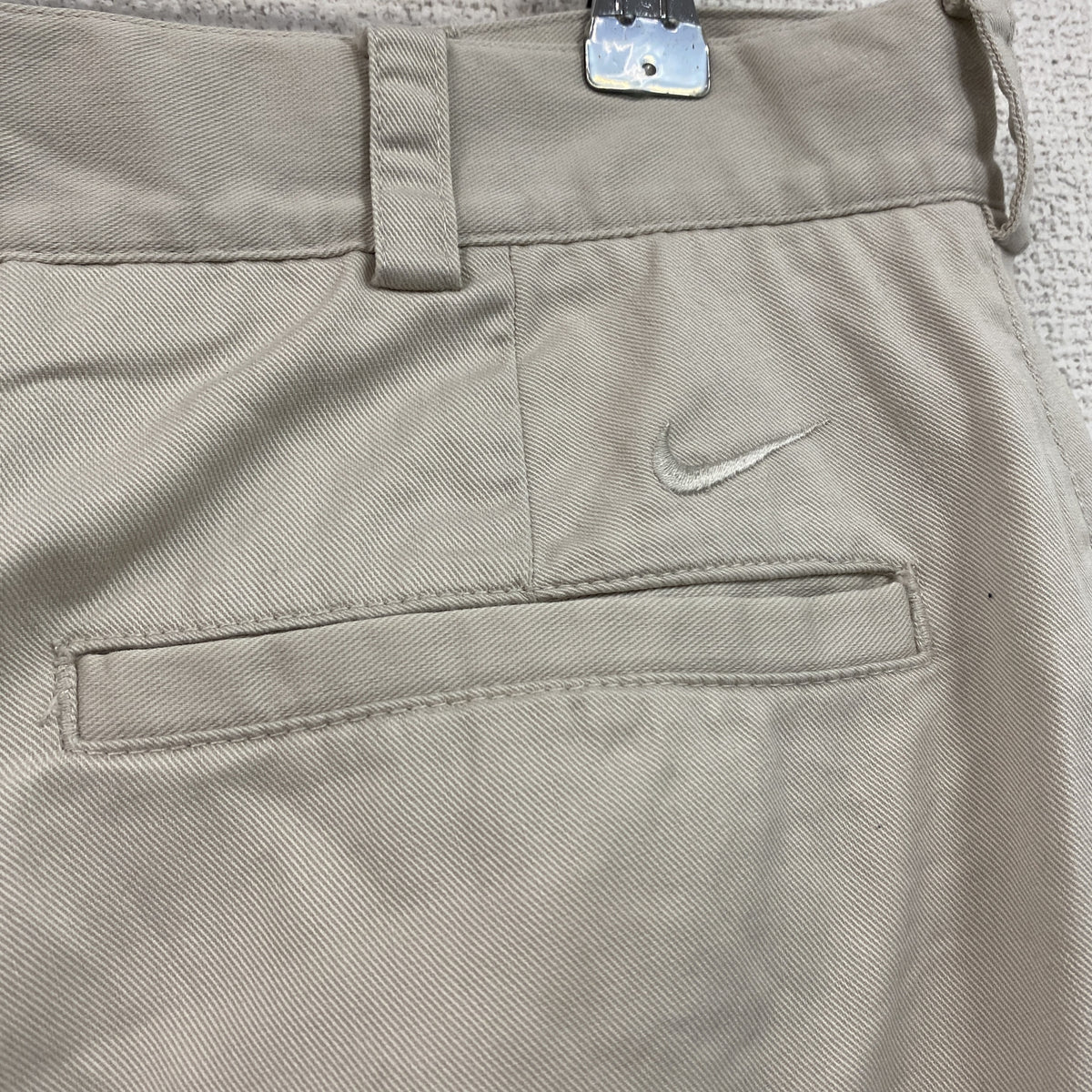 NIKE　ナイキ　チノパンツ　ジップフライ　ベージュ　80‐95サイズ　古着