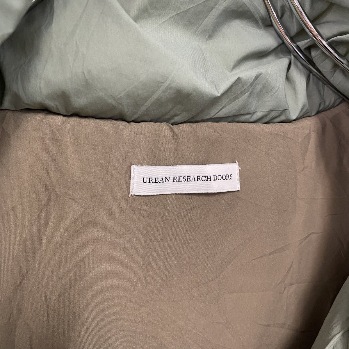 UREAN RESEARCH DOORS　アーバンリサーチドアーズ　中綿ベスト　緑　グリーン　Mサイズ　古着