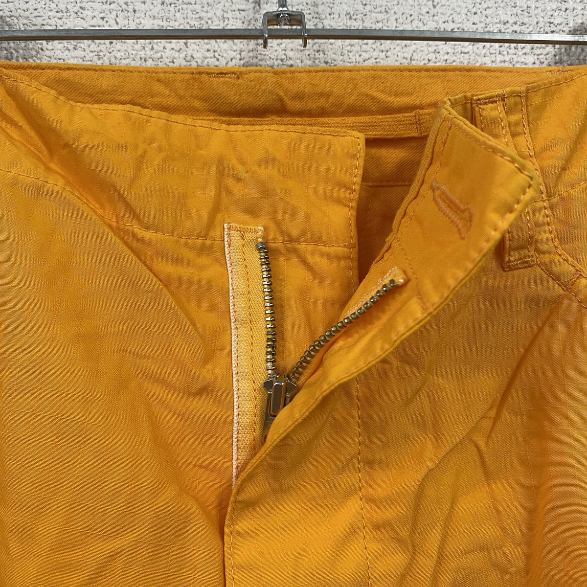 BEAMS　ビームス　カーゴパンツ　ジップフライ　オレンジ　Mサイズ　古着