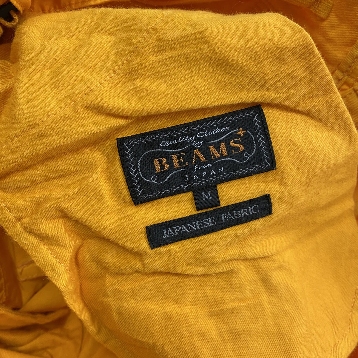 BEAMS　ビームス　カーゴパンツ　ジップフライ　オレンジ　Mサイズ　古着