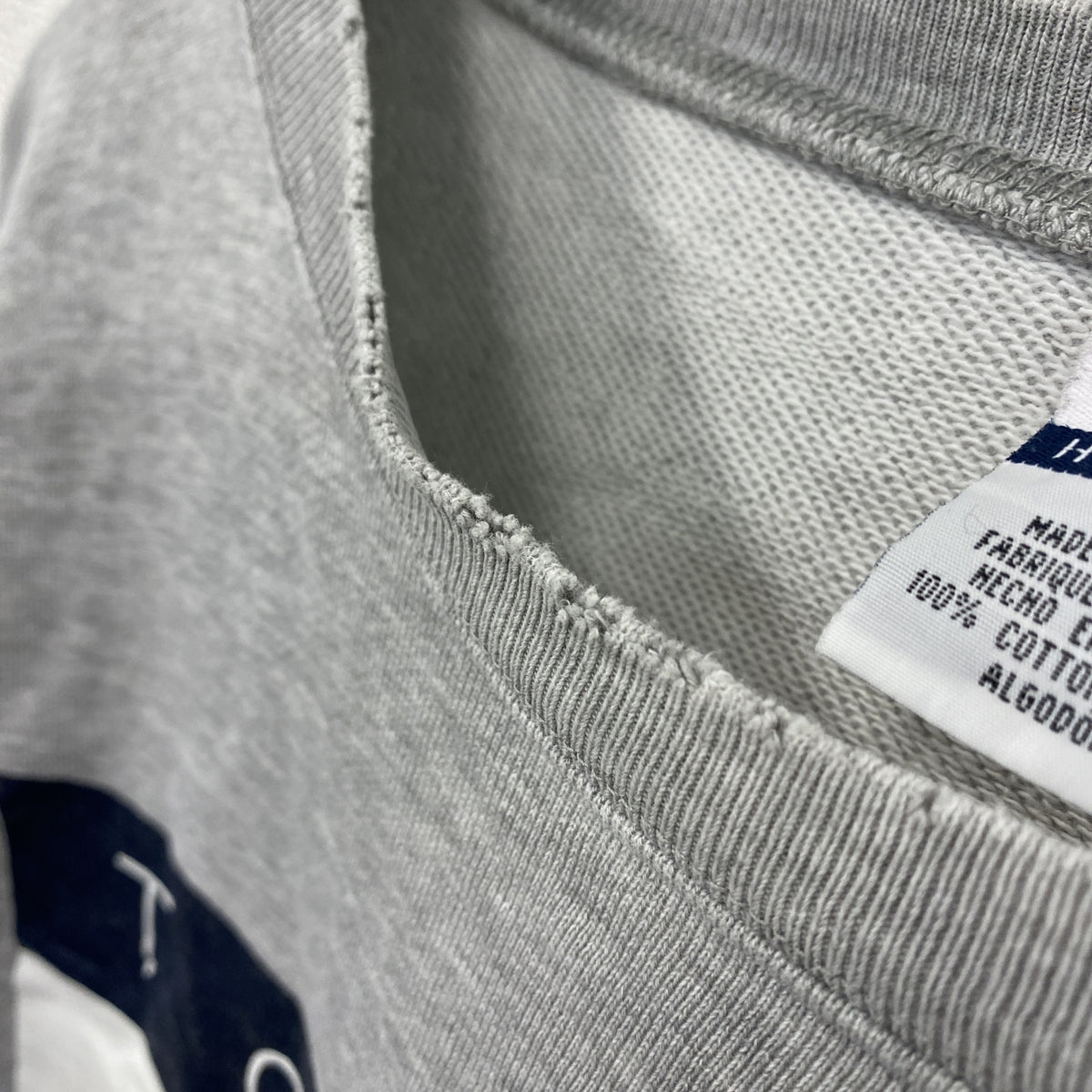 TOMMY HILFIGER　トミーヒルフィガー　スウェット/トレーナー　グレー　Lサイズ　古着