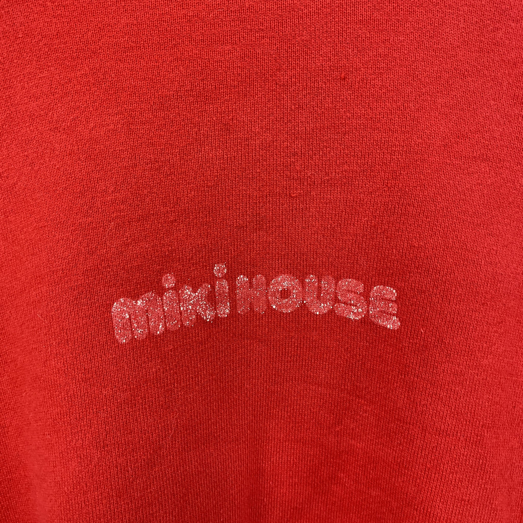 MIKIHOUSE　ミキハウス　スウェット/トレーナー　赤　レッド　Lサイズ　古着