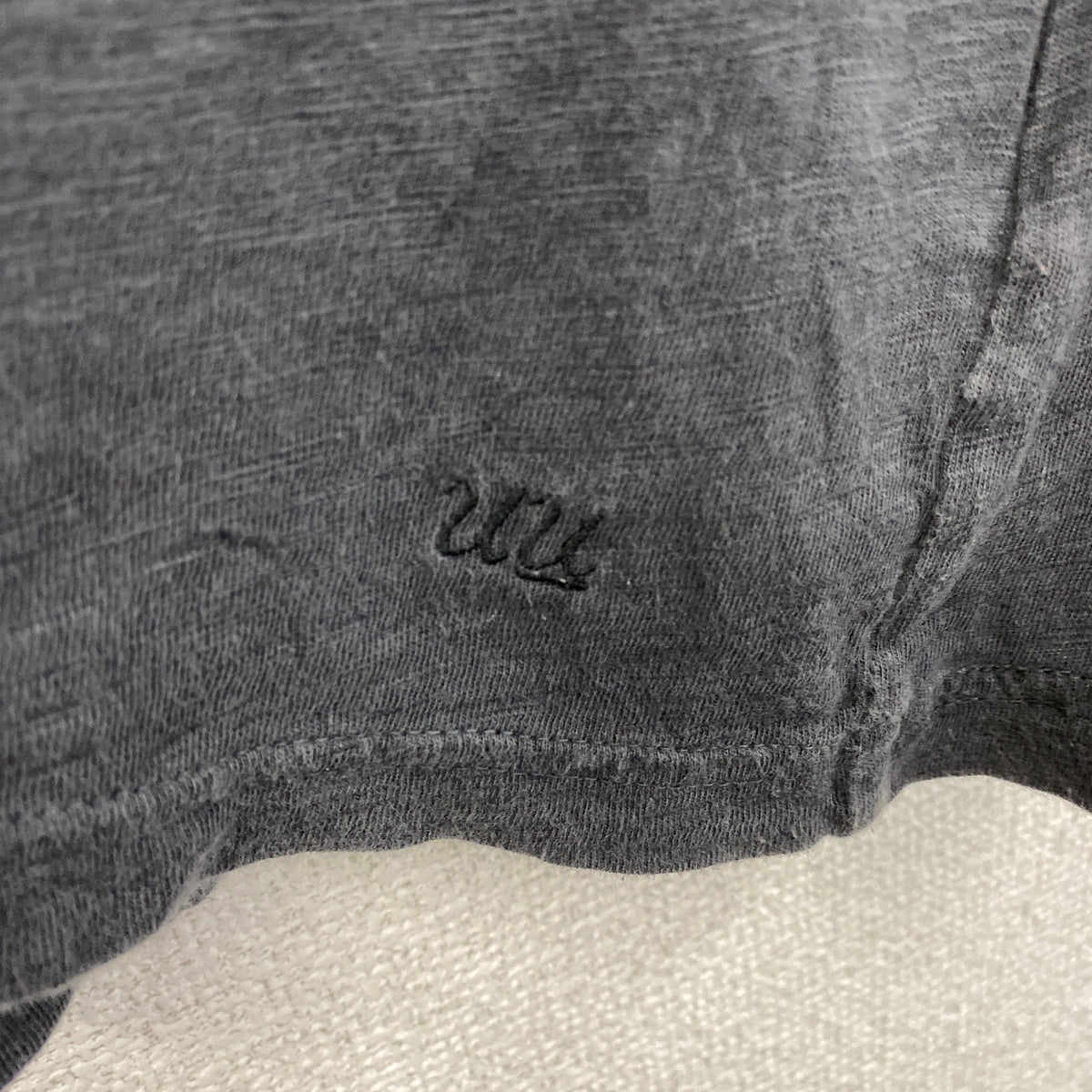 UNIQLO　ユニクロ　undercover　アンダーカバー　uu　半袖プリントTシャツ　グレー　Lサイズ　古着