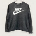 NIKE　ナイキ　スウェット/トレーナー　フロントロゴ　ダークグレー　Mサイズ　古着