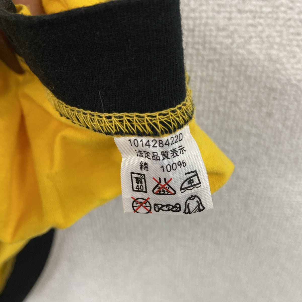 PIKO　ピコ　半袖プリントTシャツ　黄色　イエロー　Mサイズ　古着