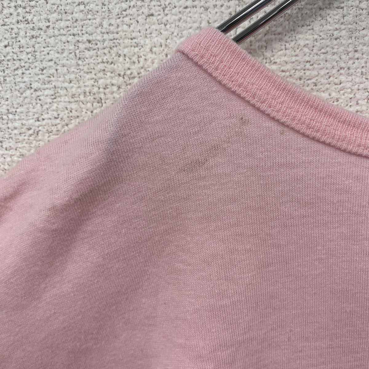 HEARTLAND　ハートランド　半袖プリントTシャツ　シングルステッチ　ヴィンテージ　ピンク　ONEサイズ　古着
