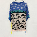 TSUMORI CHISATO　ツモリチサト　半袖Tシャツ　マルチカラー　2サイズ　古着