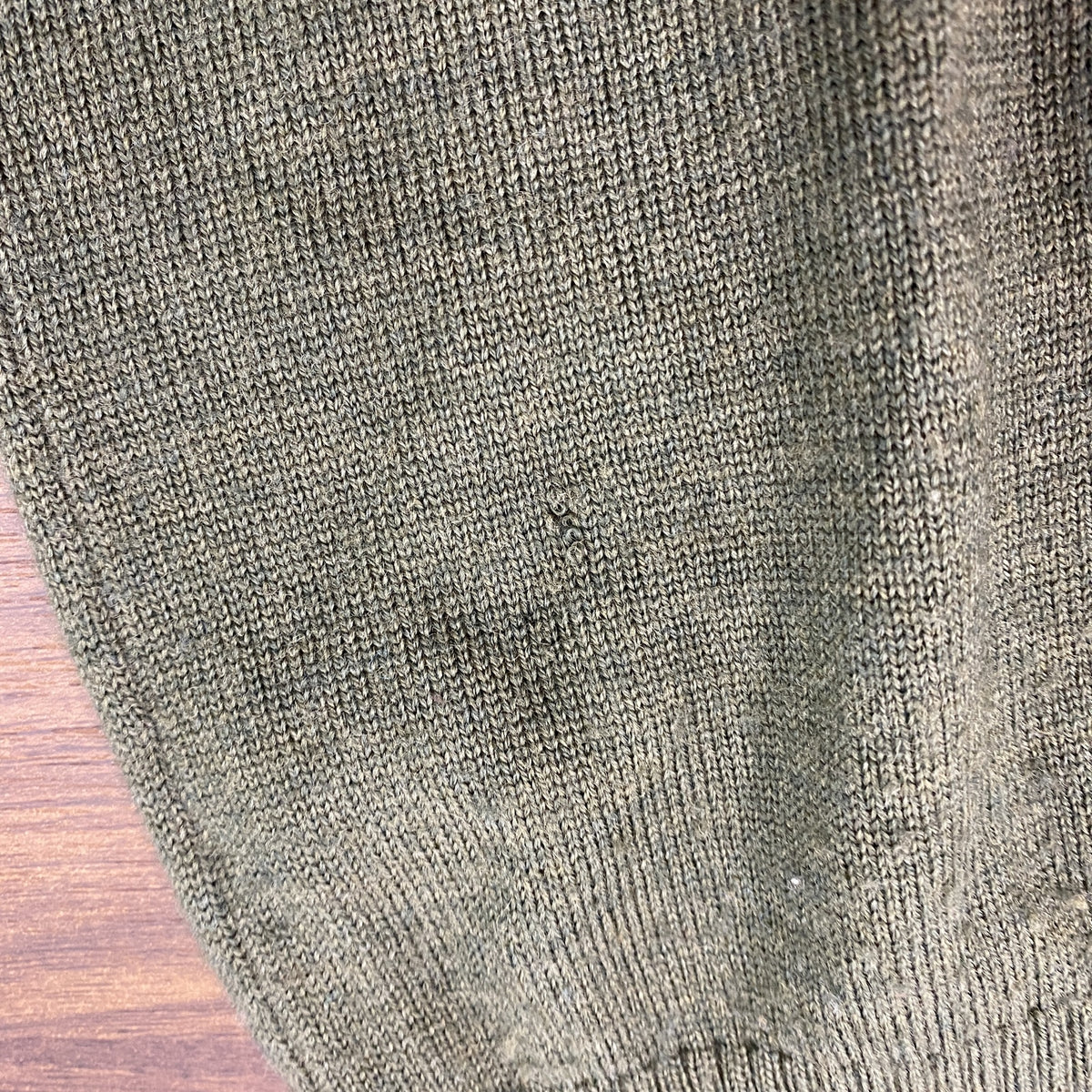 BANANA REPUBLIC　バナナリパブリック　ウールニットセーター　緑　グリーン　Sサイズ　古着
