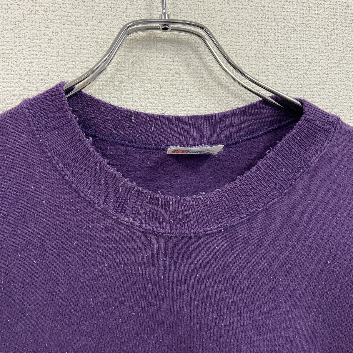 Hanes　ヘインズ　スウェット/トレーナー　紫　パープル　Lサイズ　古着