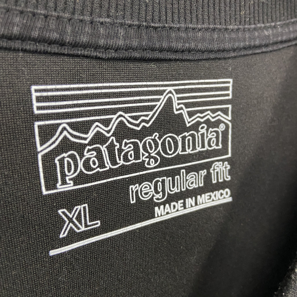 Patagonia　パタゴニア　スウェット/トレーナー　黒　ブラック　XLサイズ　古着