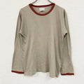 agnes b.　アニエスベー　長袖Tシャツ/ロンT　ベージュ　3サイズ　古着