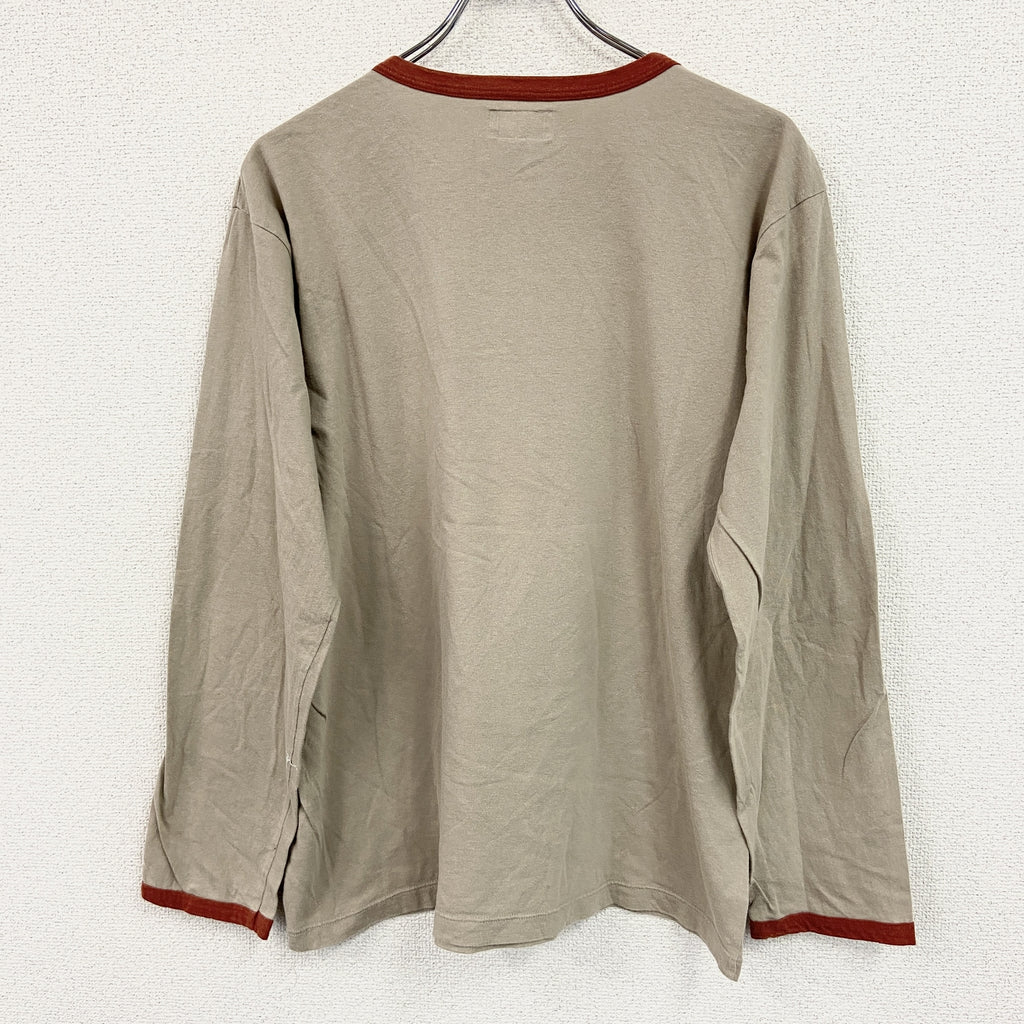 agnes b.　アニエスベー　長袖Tシャツ/ロンT　ベージュ　3サイズ　古着