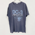 BOEING　半袖プリントTシャツ　黒　ブラック　Lサイズ　古着
