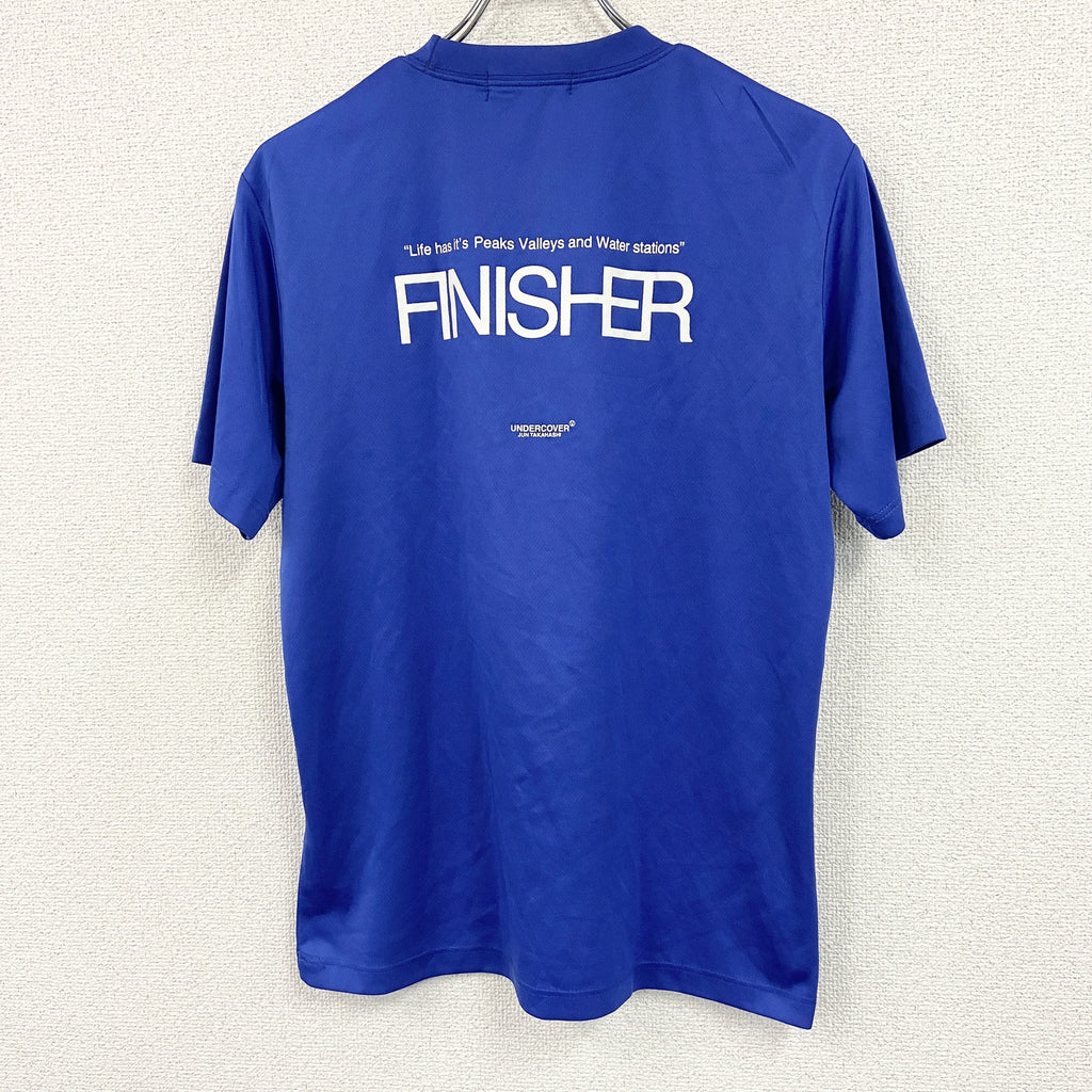 undercover　アンダーカバー　半袖プリントTシャツ　青　ブルー　Mサイズ　古着