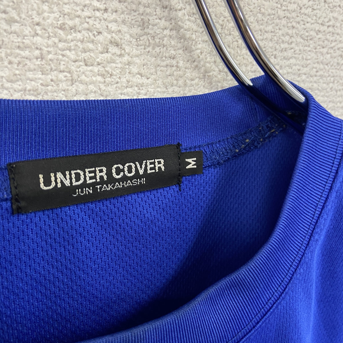 undercover　アンダーカバー　半袖プリントTシャツ　青　ブルー　Mサイズ　古着