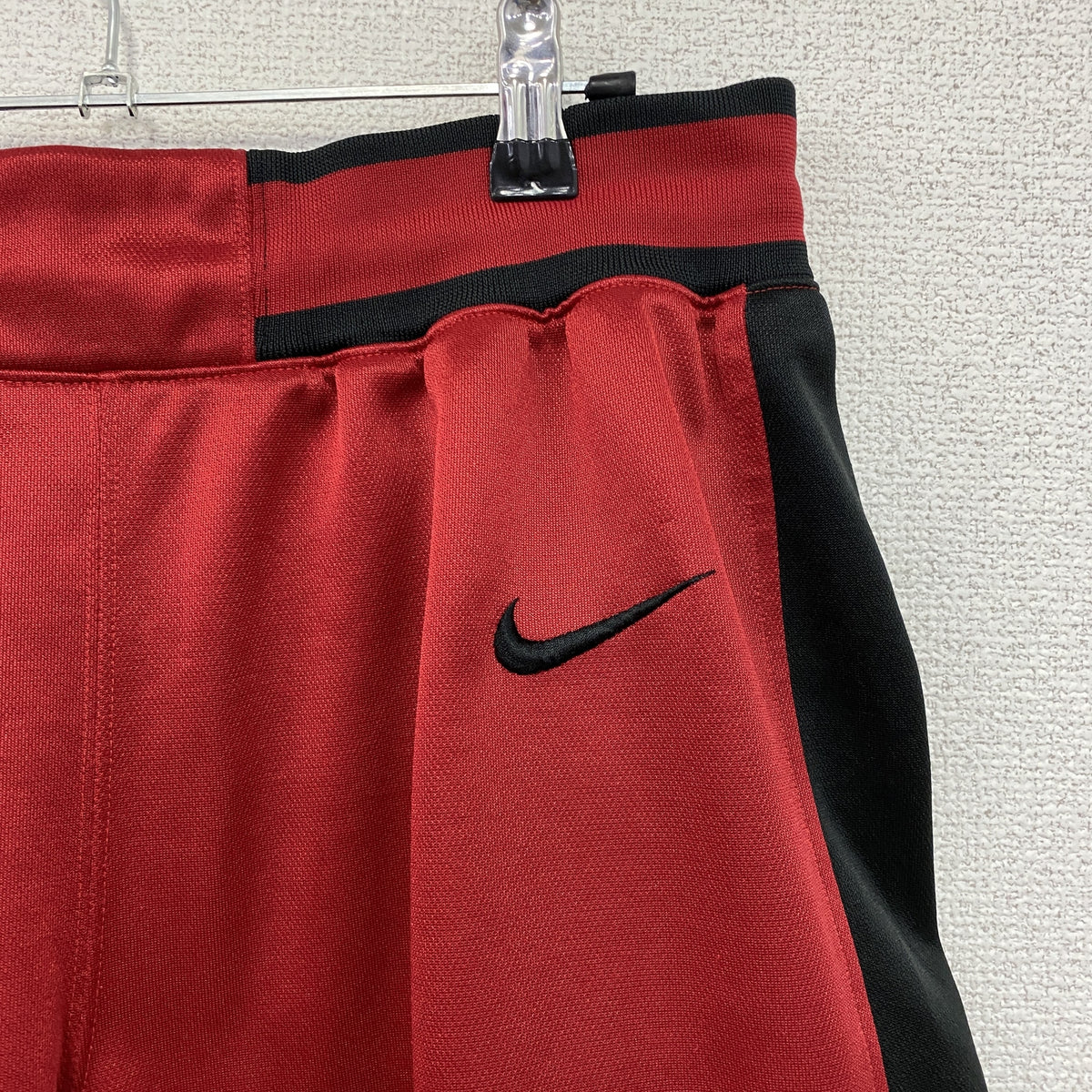 NIKE　ナイキ　ハーフパンツ/ショートパンツ　スウッシュ　赤　レッド　Lサイズ　古着