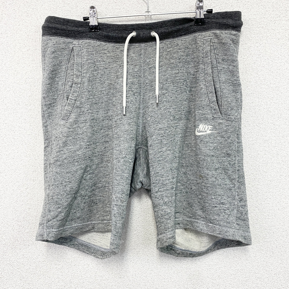 NIKE　ナイキ　スウェットハーフパンツ/ショートパンツ　グレー　Lサイズ　古着