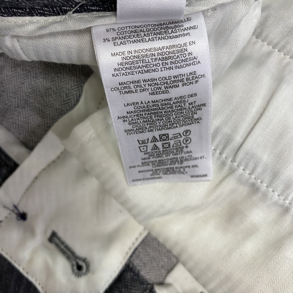 Brooks Brothers　ブルックスブラザーズ　スラックス　グレー　W34サイズ　古着