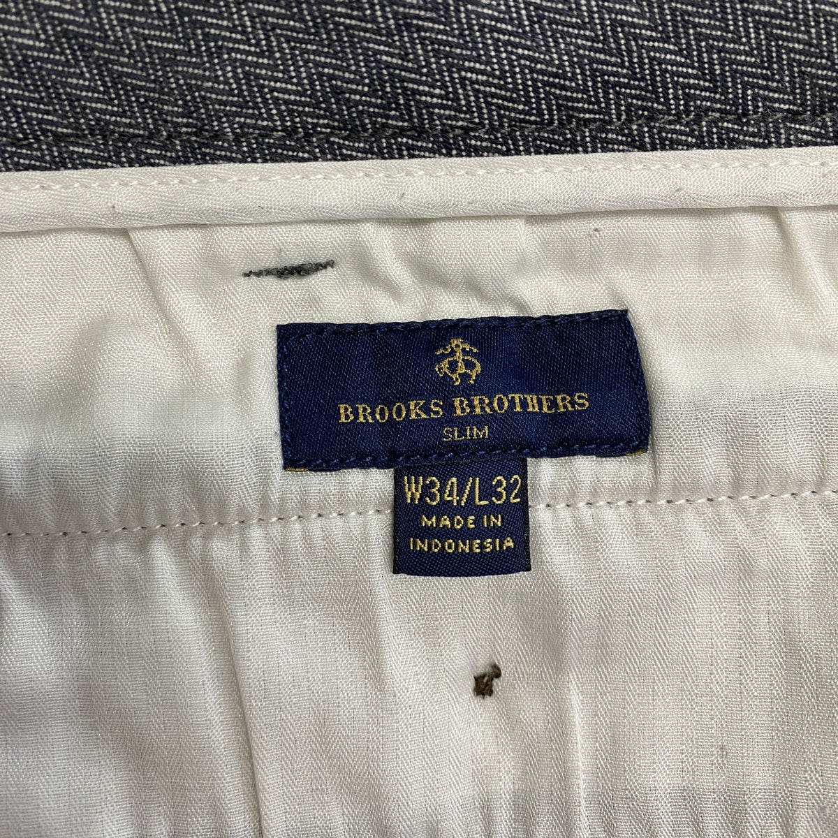 Brooks Brothers　ブルックスブラザーズ　スラックス　グレー　W34サイズ　古着