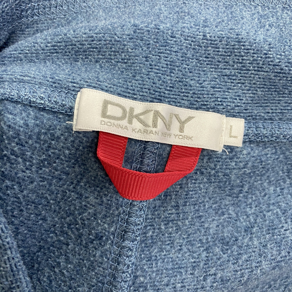 DKNY　ダナキャランニューヨーク　フリースパンツ　青　ブルー　Lサイズ　古着
