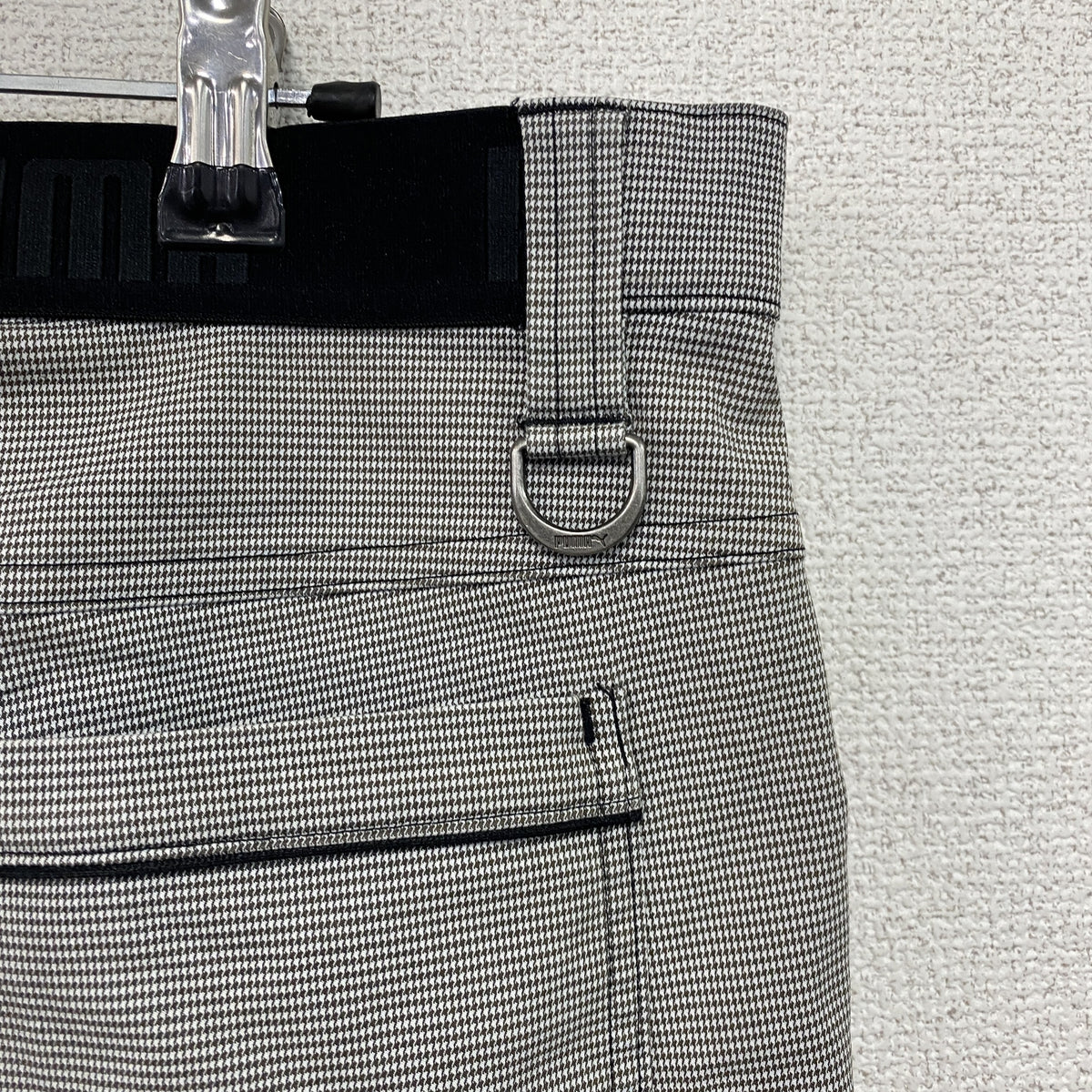 PUMA　プーマ　ゴルフパンツ　ストレッチ素材　グレー　Mサイズ　古着