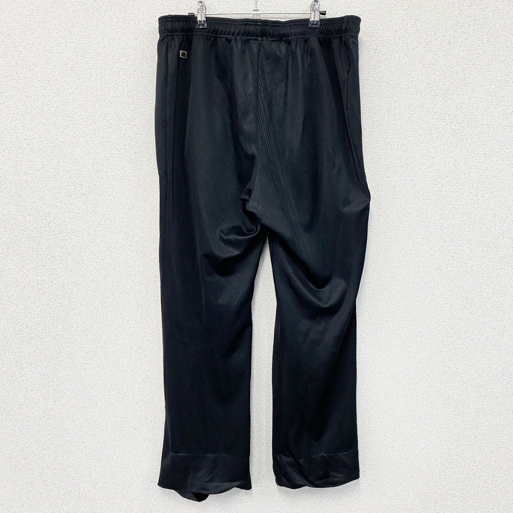 adidas　アディダス　ジャージ　トラックパンツ　黒　ブラック　2XOサイズ　古着