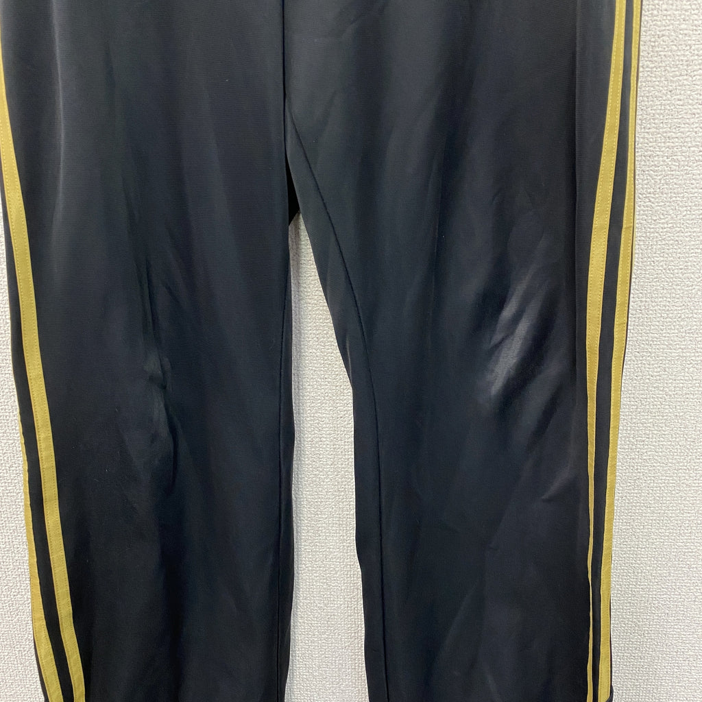 adidas　アディダス　ジャージ　トラックパンツ　黒　ブラック　2XOサイズ　古着