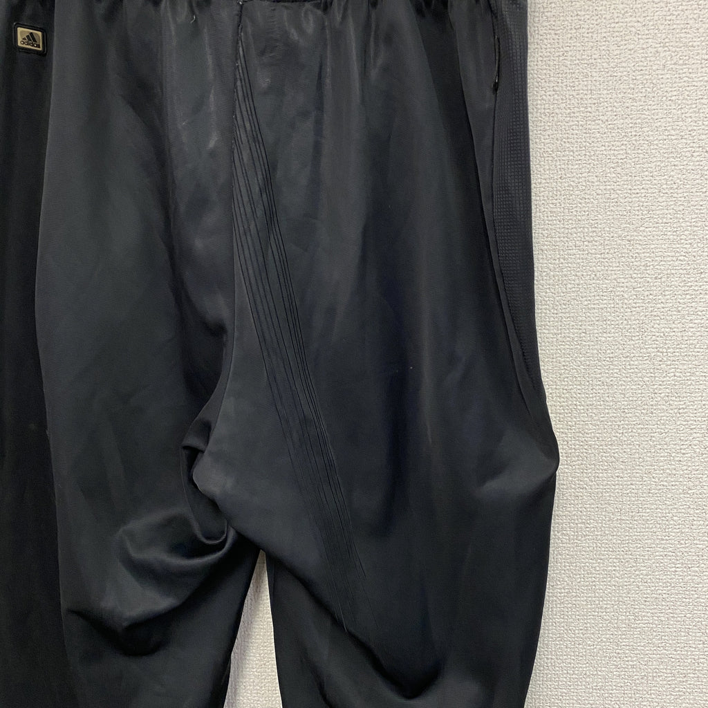 adidas　アディダス　ジャージ　トラックパンツ　黒　ブラック　2XOサイズ　古着
