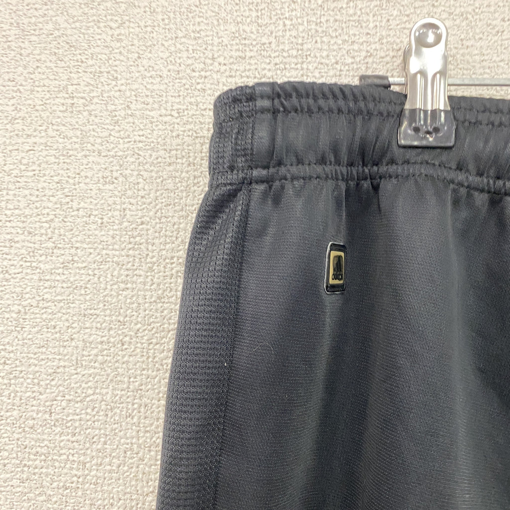 adidas　アディダス　ジャージ　トラックパンツ　黒　ブラック　2XOサイズ　古着